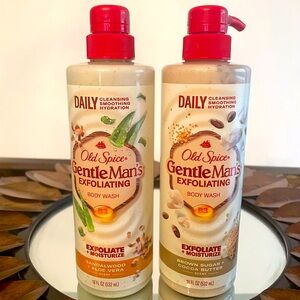 Men’s exfoliating body wash pack